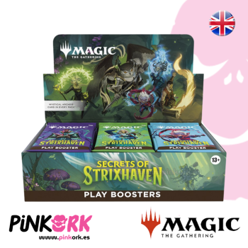 Magic The Gathering Secrets of Strixhaven Play Booster Box Inglés