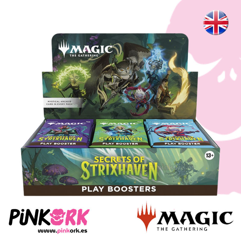 Magic The Gathering Secrets of Strixhaven Play Booster Box Inglés