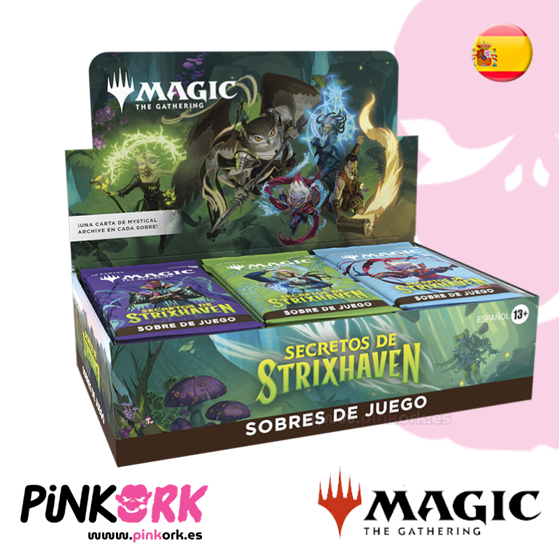 Magic The Gathering Secrets of Strixhaven Sobres de Juego Booster Box Español
