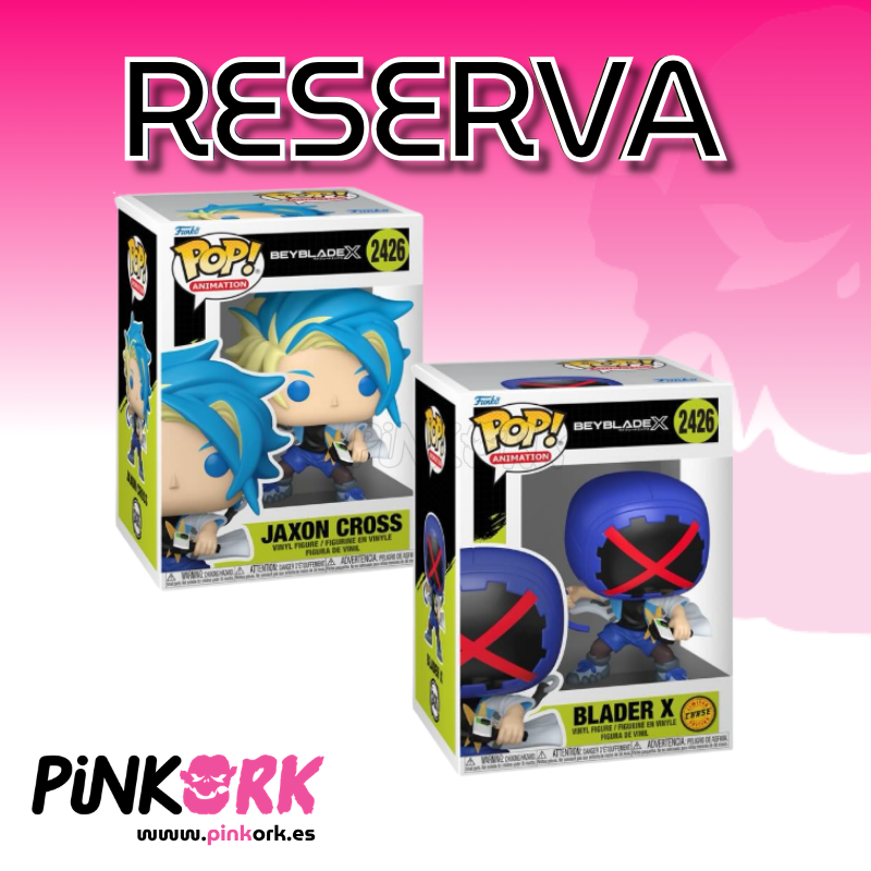 Funko Beyblade X Jaxon Cross 2426 & Chase Bundle Reserva