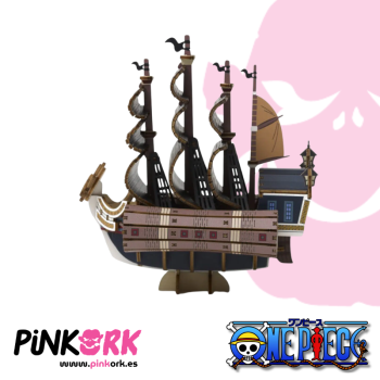 Maqueta One Piece Saber Of Xebec Wood Model Kit 14cm