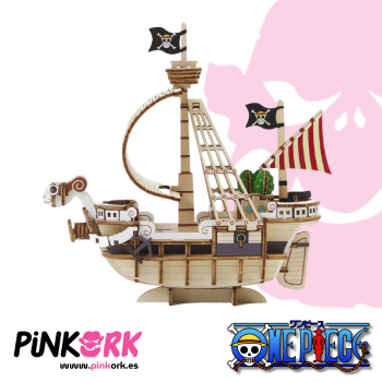 Maqueta One Piece Going Merry Wood Model Kit 15.5cm