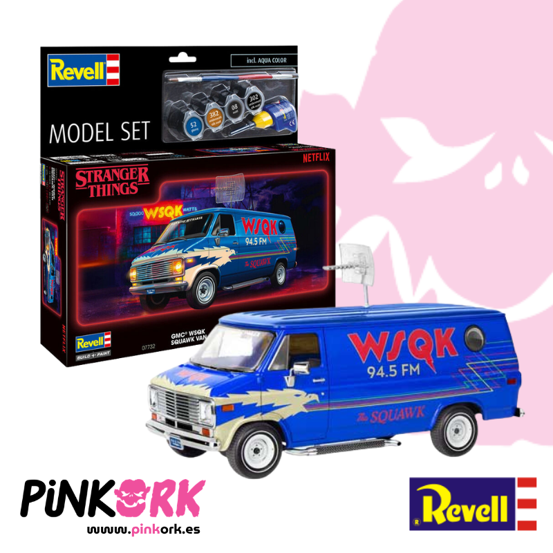 Maqueta Stranger Things Kit 1/25 Car 21 cm