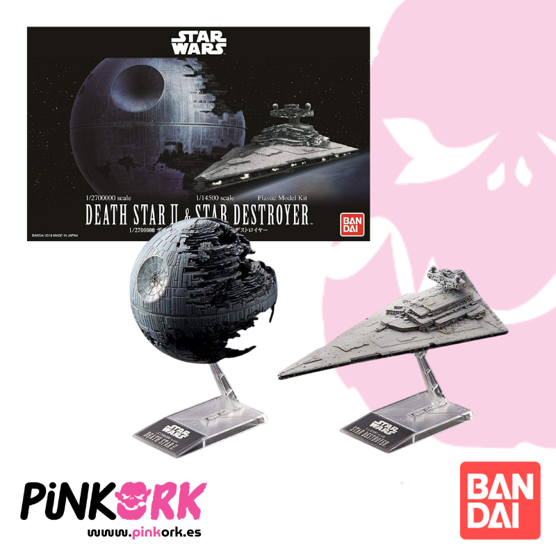 Maqueta Star Wars Death Star II & Imperial Star Destroyer