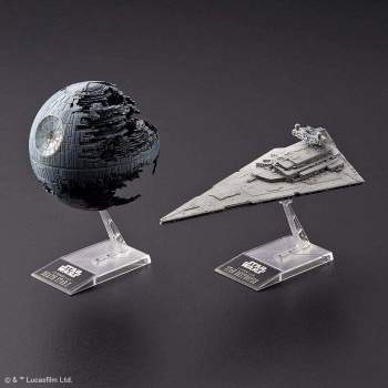 Maqueta Star Wars Death Star II & Imperial Star Destroyer