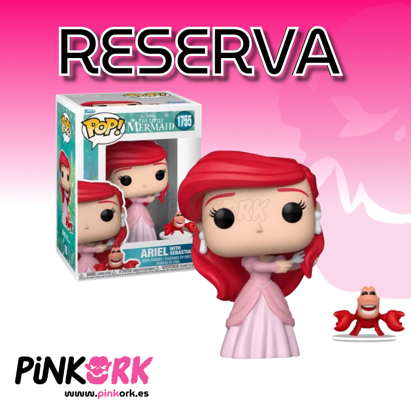 Funko Disney Ariel with Sebastian 1755 Reserva