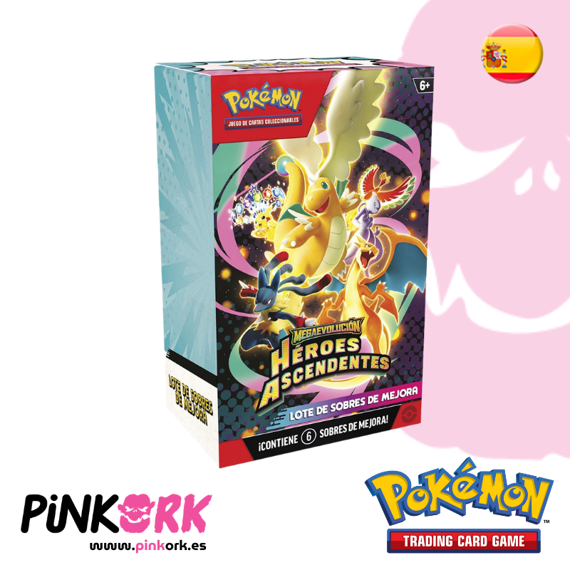Pokemon TCG Héroes Ascendentes Booster Bundle Español