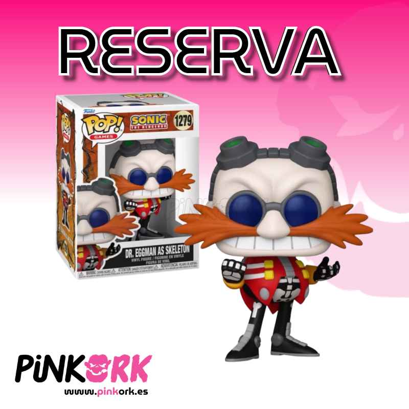 Funko Sonic The Hedgehog Dr. Eggman as Skeleton 1279 Reserva