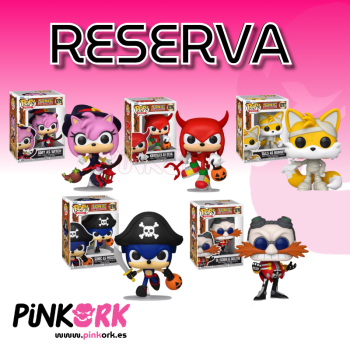 Funko Sonic The Hedgehog Halloween Bundle of 5 Reserva