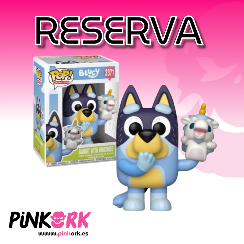 Funko Bluey Bandit with Unicorse 2371 Reserva