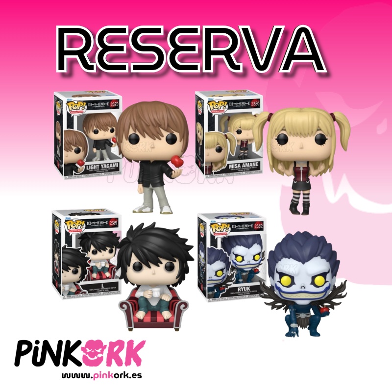 Funko Death Note Bundle of 4 Reserva