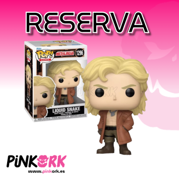 Funko Metal Gear Solid Liquid Snake 1296 Reserva