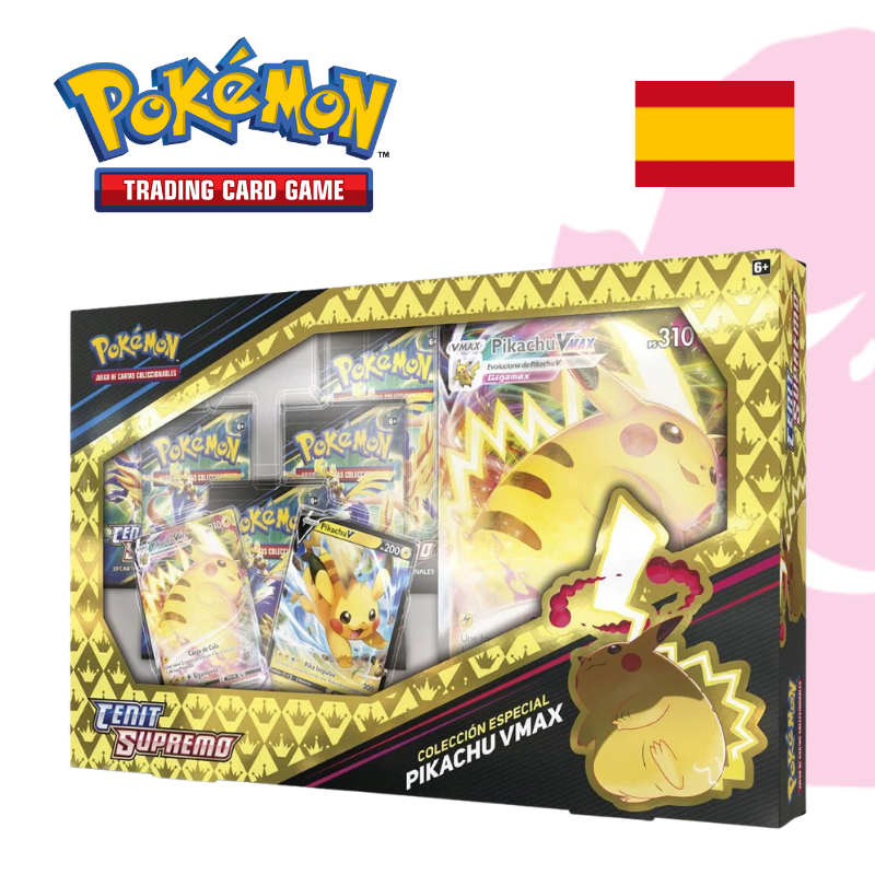 Pokemon Tcg Colecci N Pikachu Vmax Espada Y Escudo Espa Ol