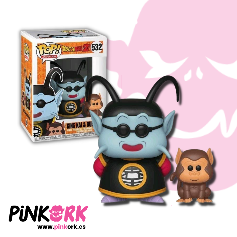 Funko POP! Dragon Ball Z King Kai and Bubbles 532