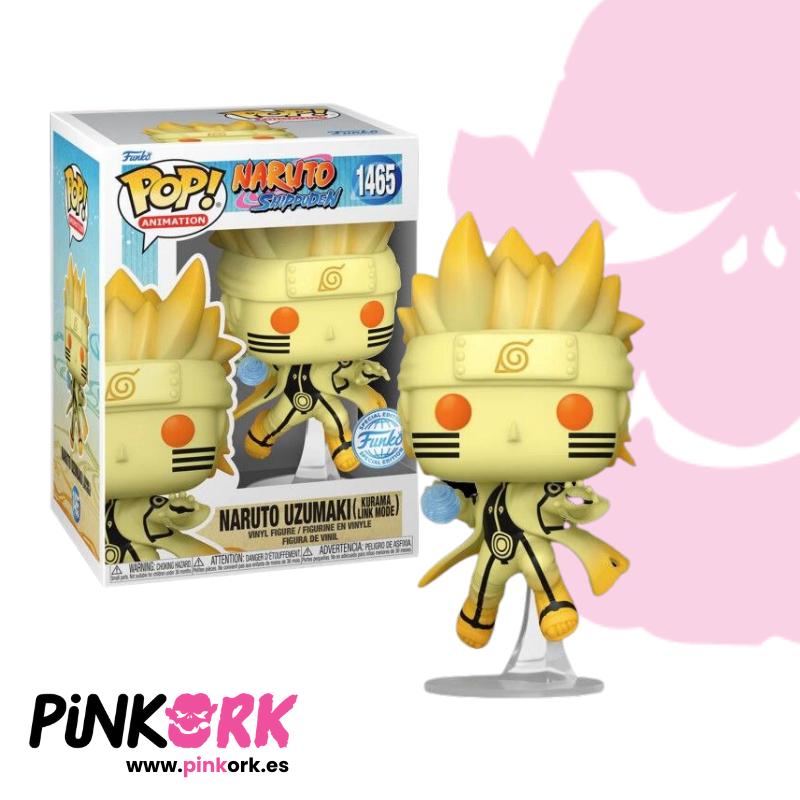 Naruto: Shippuden Naruto Uzumaki Kurama Link Mode Funko Pop! Vinyl