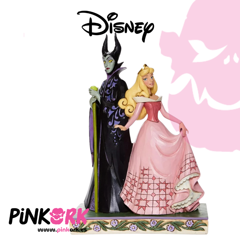 Figura Disney Aurora and Maleficent 23cm
