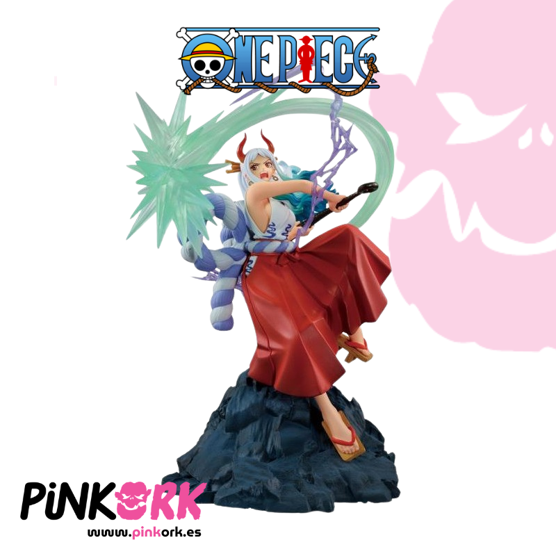 Figura One Piece Yamato The Brush Dioramatic 19 cm