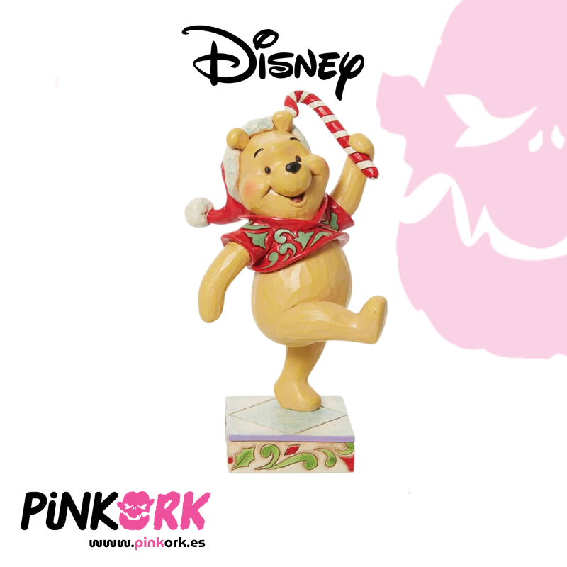 Figura Disney Winnie the Pooh Christmas 8cm
