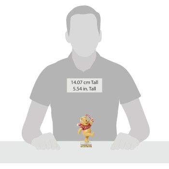 Figura Disney Winnie the Pooh Christmas 8cm